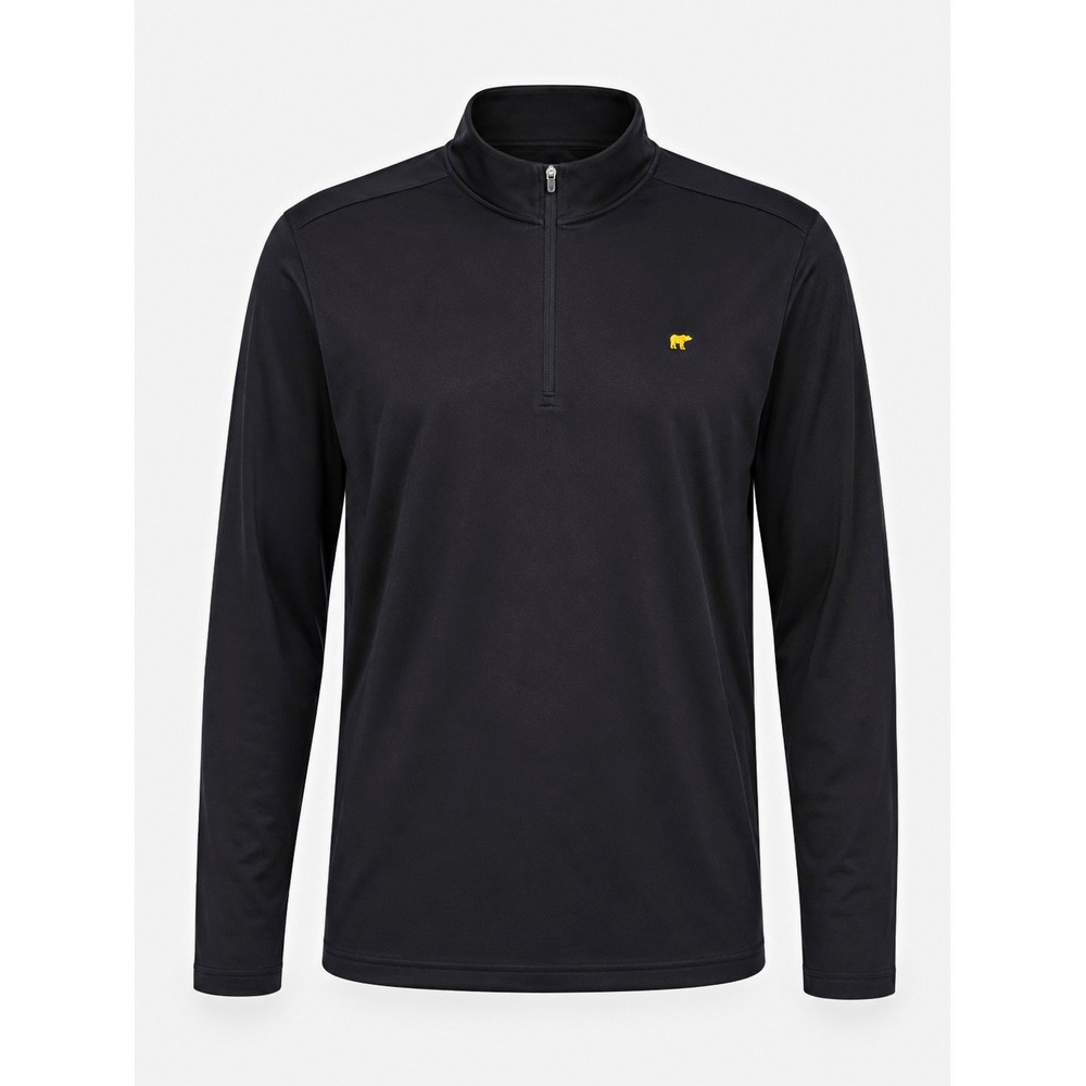 Jack Nicklaus Pullover Men XXL Blue Quarter Zip Golden Bear Performance Stretch